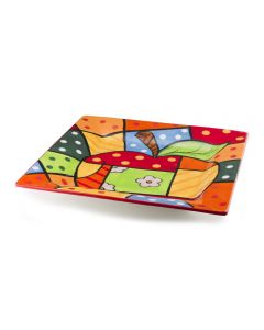 APPLE TIME  PIATTO QUADRO CM.36