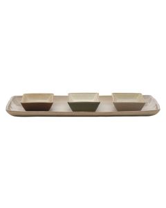 BISCUIT  ANTIPASTIERA 4 PZ. CM.24,5X12
