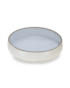 BISCUIT  PASTA BOWL CM.19,5 LIGHT BLUE
