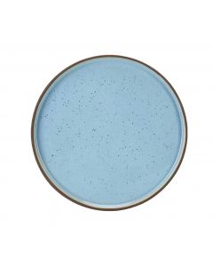 BISCUIT  PIATTO FRUTTA CM.21 LIGHT BLUE
