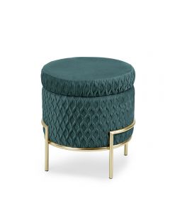 LIVING  POUF NEFTI VERDE APR. CM40x35x45