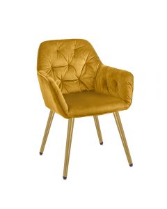 LIVING  AURA SENAPE POLRONA CM.58x59x83
