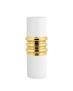 GOLDEN RING  VASO BIANCO CM.30