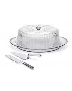SWAMI  TORTIERA TRASP.C/C+2 ACC.CM.39X13