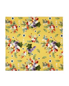 APPLE MUSTARD  TOVAGLIA QUADRA CM.90X90