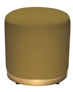 POUF  RING CM.40X42,5 VERDE OLIVA